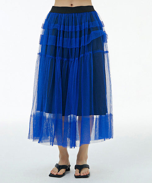 See-through Mesh Skirt